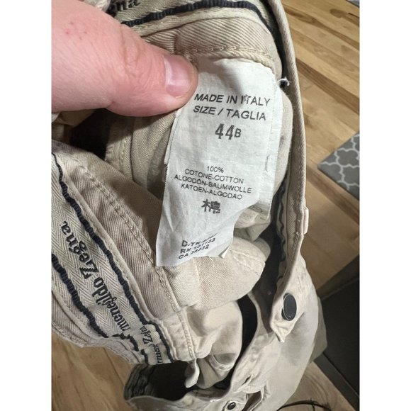 Ermenegildo Zenga Mens‎ Khaki Pants - Size 44x33 - Picture 6 of 6